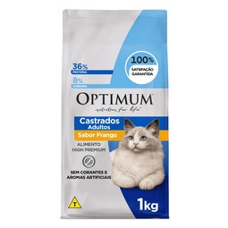 Ração OPTIMUM™ para Gatos Adultos Castrados Sabor Frango image