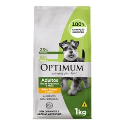 Ração OPTIMUM™ para Cães Adultos Raças Pequenas e Minis Sabor Frango e Arroz image