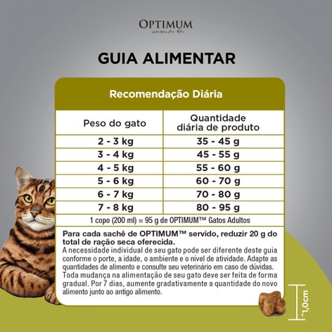Ração OPTIMUM™ para Gatos Adultos Sabor Carne image 1