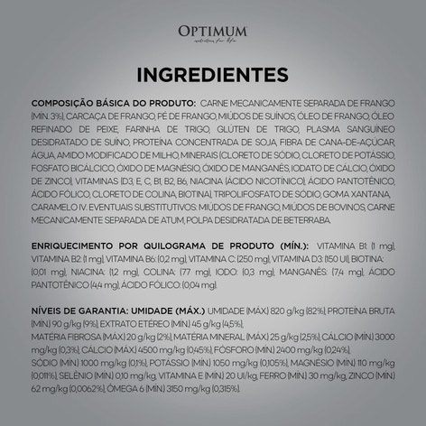 Ração Úmida OPTIMUM™ Sachê para Cães Filhotes Frango 100 g image 1
