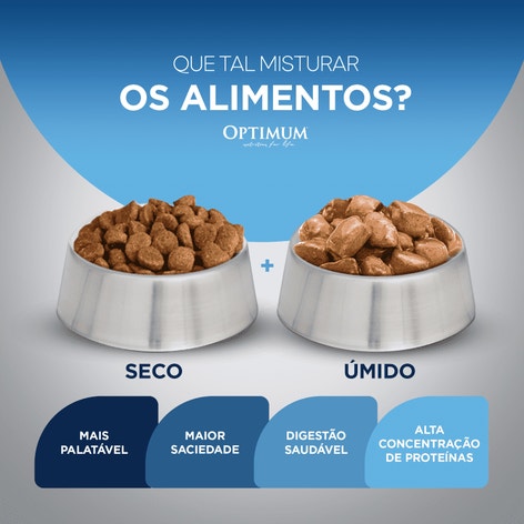 Ração OPTIMUM™ para Cães Adultos Raças Médias e Grandes Sabor Frango e Arroz image 1