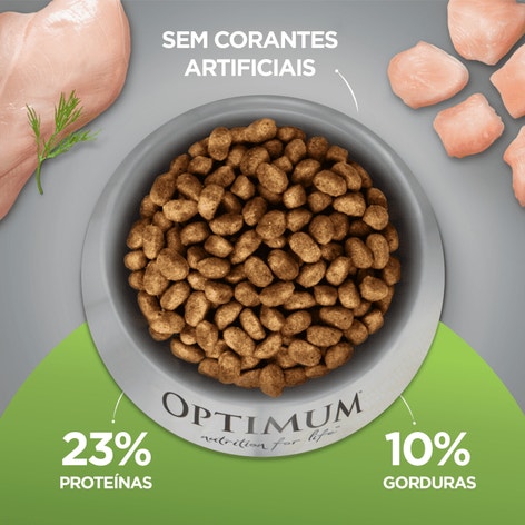 Ração OPTIMUM™ para Cães Adultos Raças Pequenas e Minis Sabor Frango e Arroz image 1