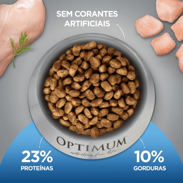 Ração OPTIMUM™ para Cães Adultos Raças Médias e Grandes Sabor Frango e Arroz image 3