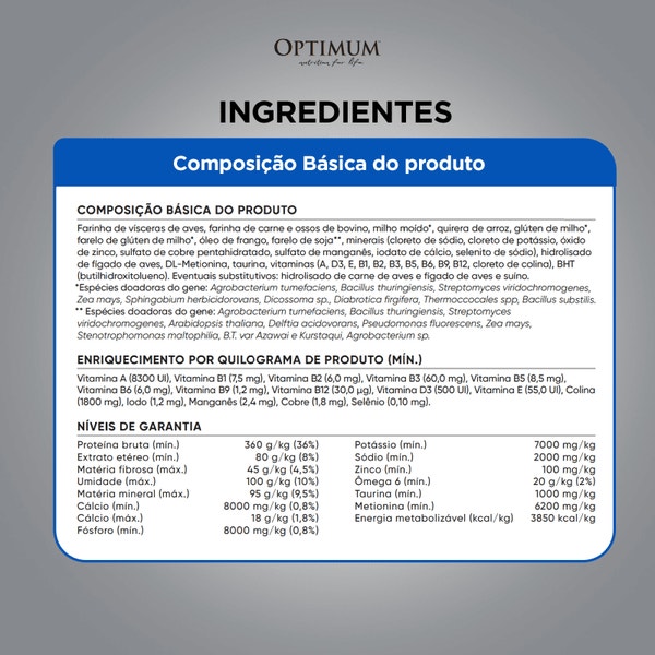Ração OPTIMUM™ para Gatos Adultos Castrados Sabor Carne image 6