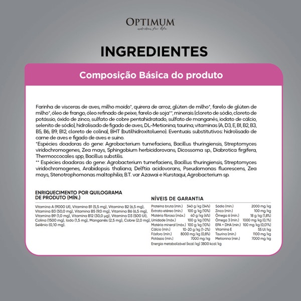 Ração OPTIMUM™ para Gatos Filhotes Sabor Frango image 6