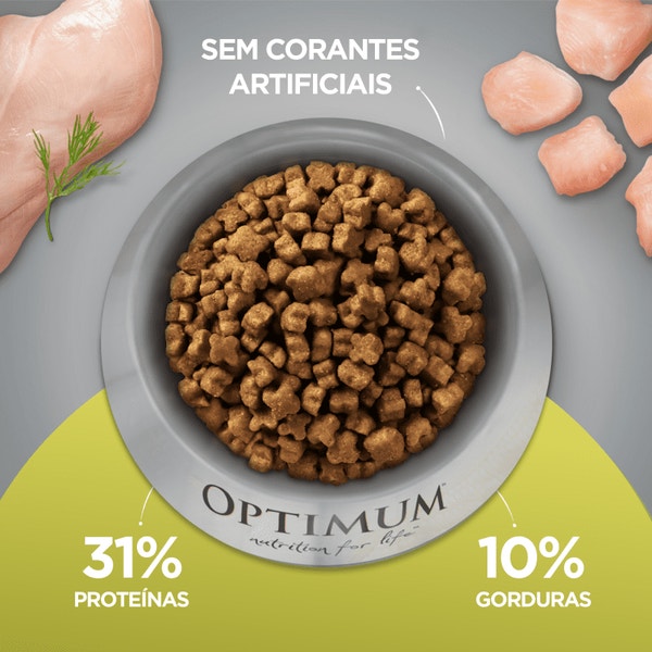 Ração OPTIMUM™ para Gatos Adultos Sabor Frango image 3