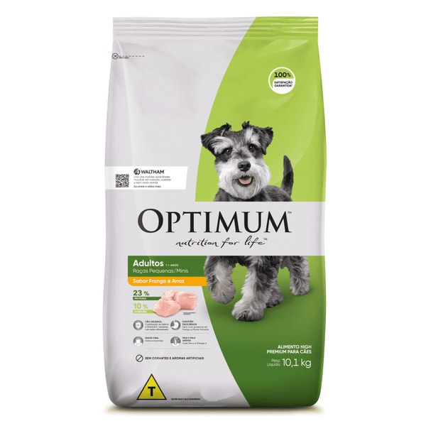 Ração OPTIMUM™ para Cães Adultos Raças Pequenas e Minis Sabor Frango e Arroz image 1